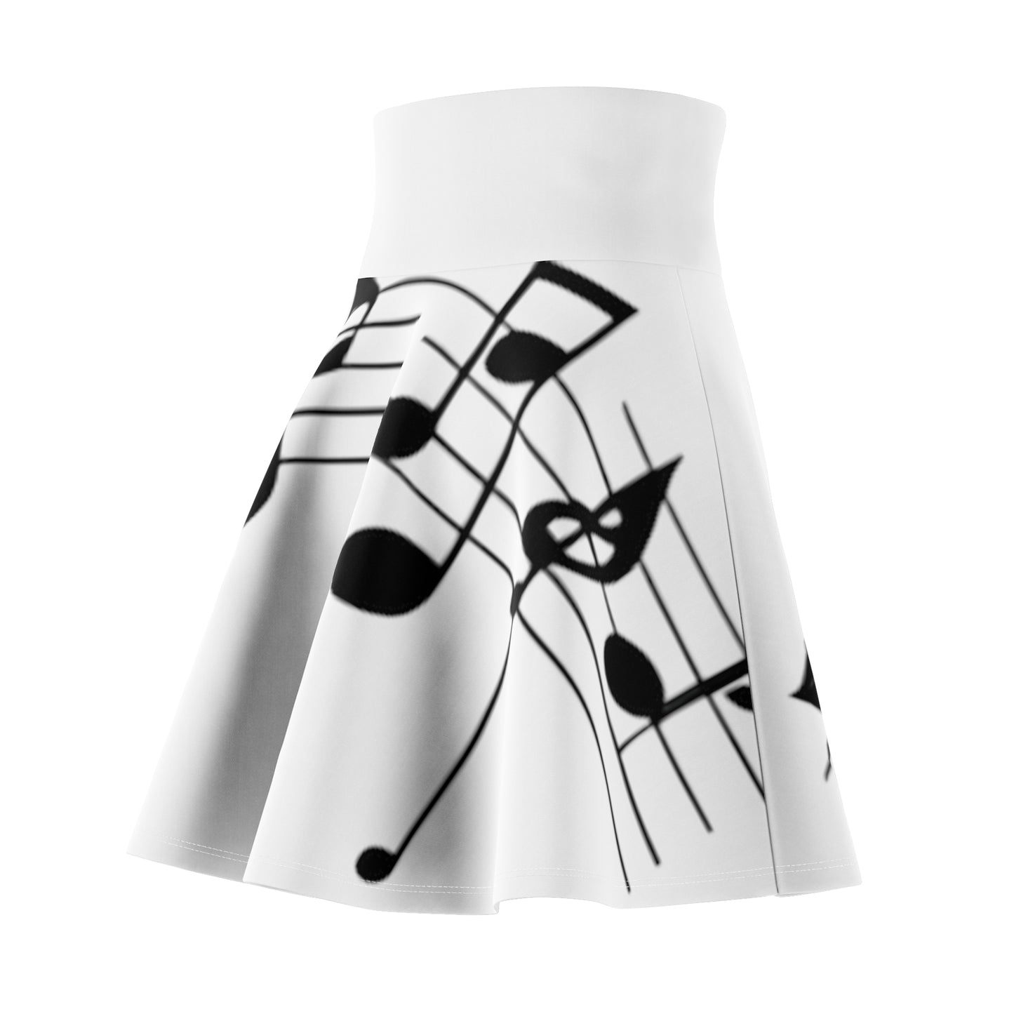 Women's Skater Skirt Music Notes (AOP)