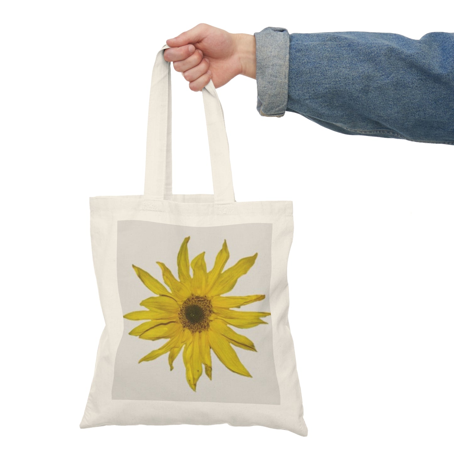 Chili Pepper/Sunflower Tote Bag 100% Organic Cotton